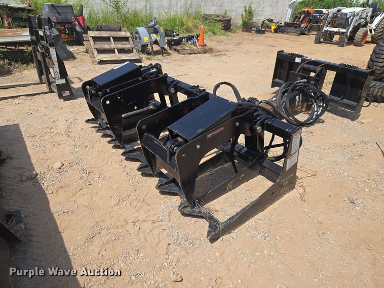 image for item EW8543 Worksaver ETG-26 Two grapple skid steer grapple bucket