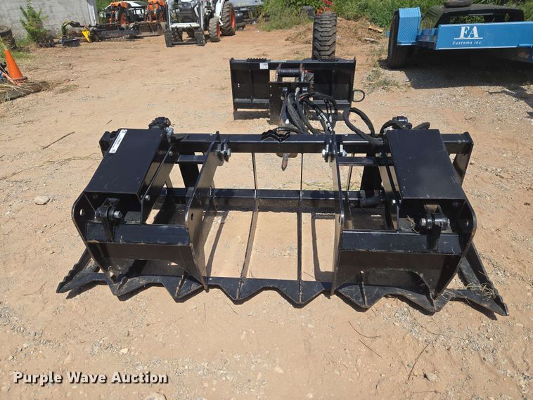 image for item EW8543 Worksaver ETG-26 Two grapple skid steer grapple bucket