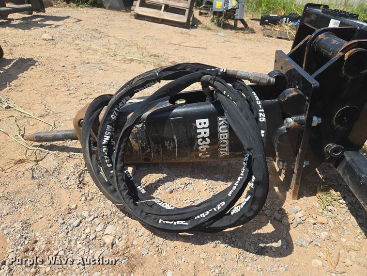 image for item EW8545 Kubota BR360 skid steer breaker