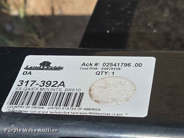 image for item EW8545 Kubota BR360 skid steer breaker