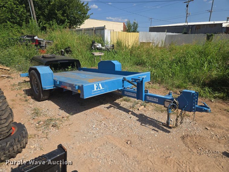 image for item EW8546 2023 Davidson Trailer LLC. 80 x 12 SA 7K TILT tilt deck utility trailer