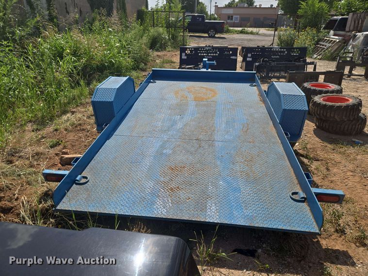 image for item EW8546 2023 Davidson Trailer LLC. 80 x 12 SA 7K TILT tilt deck utility trailer