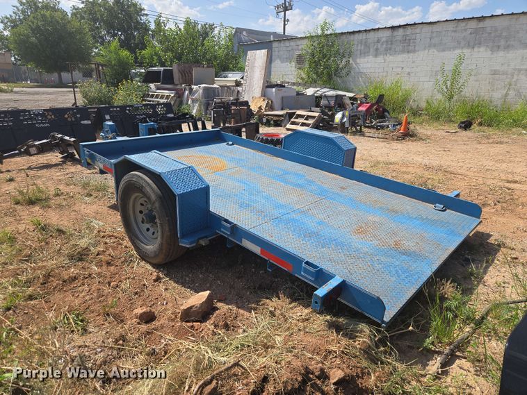 image for item EW8546 2023 Davidson Trailer LLC. 80 x 12 SA 7K TILT tilt deck utility trailer