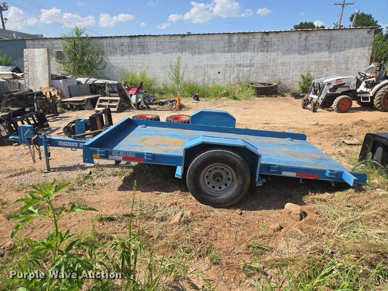 image for item EW8546 2023 Davidson Trailer LLC. 80 x 12 SA 7K TILT tilt deck utility trailer