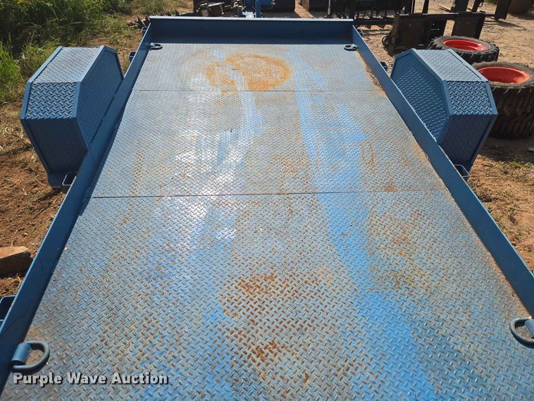 image for item EW8546 2023 Davidson Trailer LLC. 80 x 12 SA 7K TILT tilt deck utility trailer