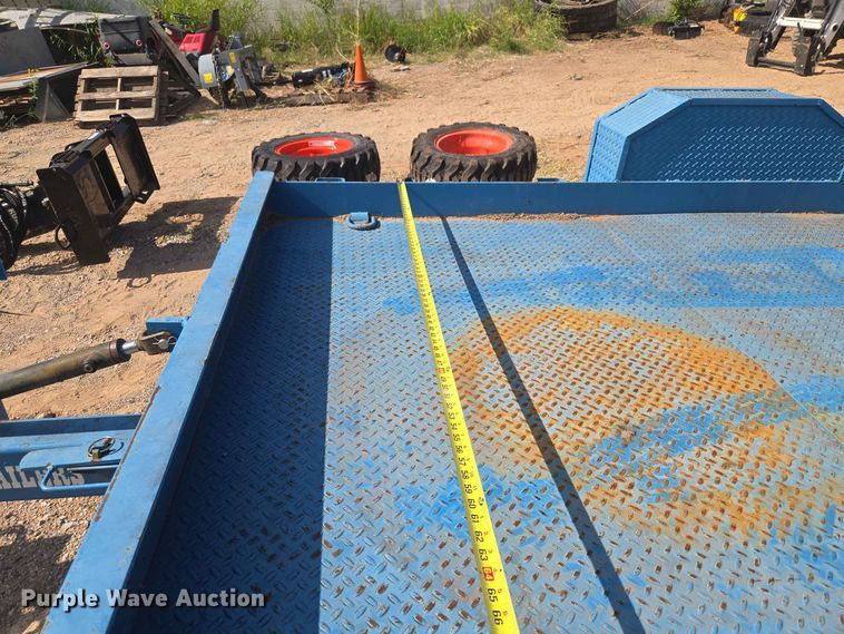 image for item EW8546 2023 Davidson Trailer LLC. 80 x 12 SA 7K TILT tilt deck utility trailer