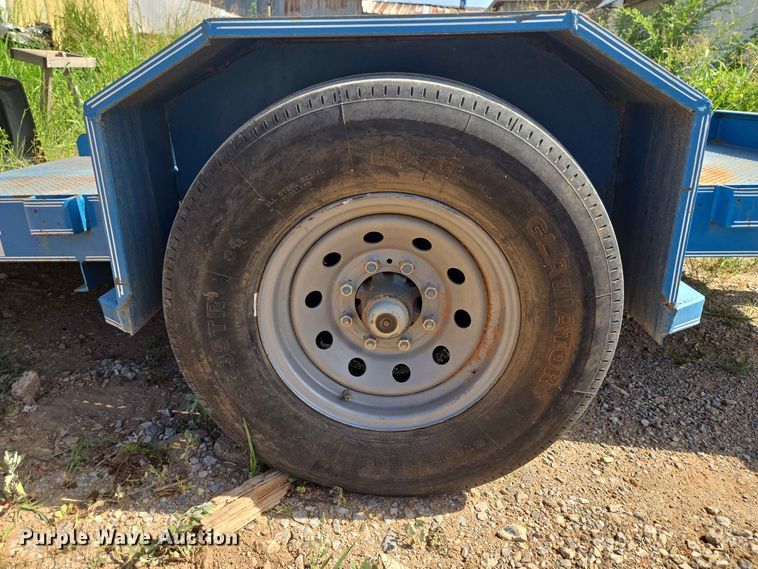 image for item EW8546 2023 Davidson Trailer LLC. 80 x 12 SA 7K TILT tilt deck utility trailer