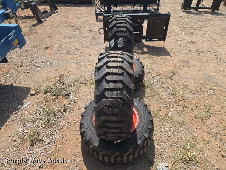 image for item EW8547 (4) 27/10.5-15 NHS Titan tires and wheels