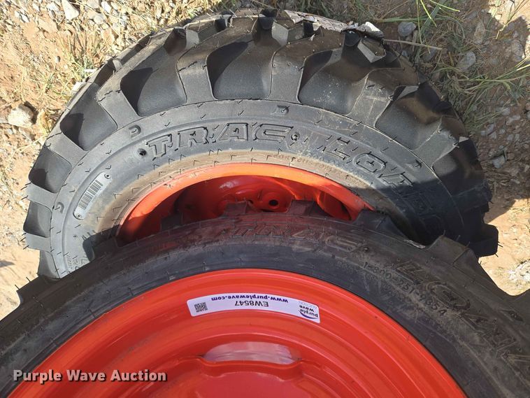 image for item EW8547 (4) 27/10.5-15 NHS Titan tires and wheels