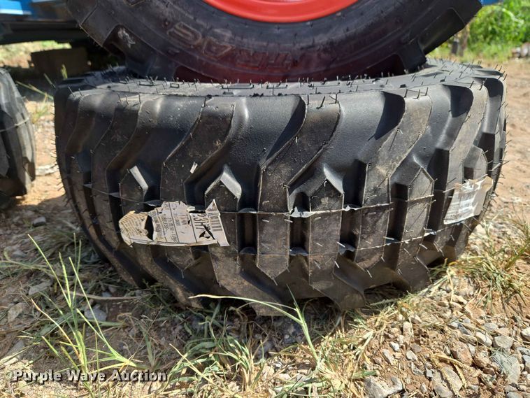 image for item EW8547 (4) 27/10.5-15 NHS Titan tires and wheels