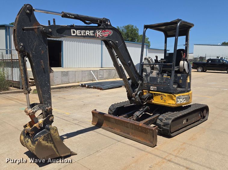 2020 John Deere 35G mini excavator