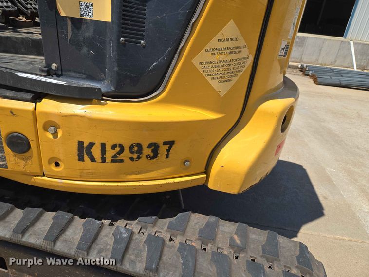 image for item EW8576 2020 John Deere 35G mini excavator