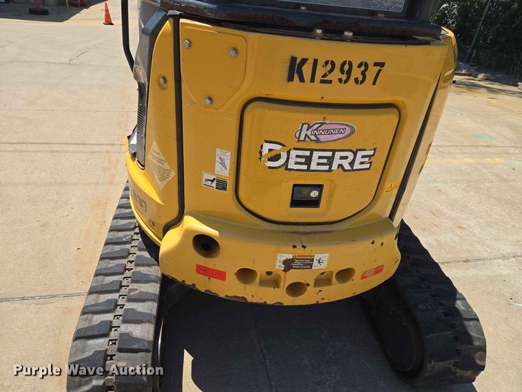 image for item EW8576 2020 John Deere 35G mini excavator