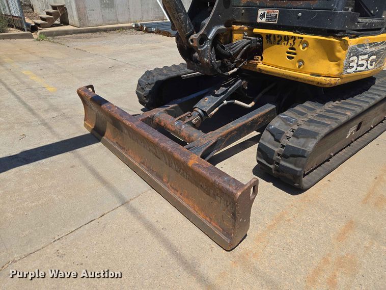 image for item EW8576 2020 John Deere 35G mini excavator