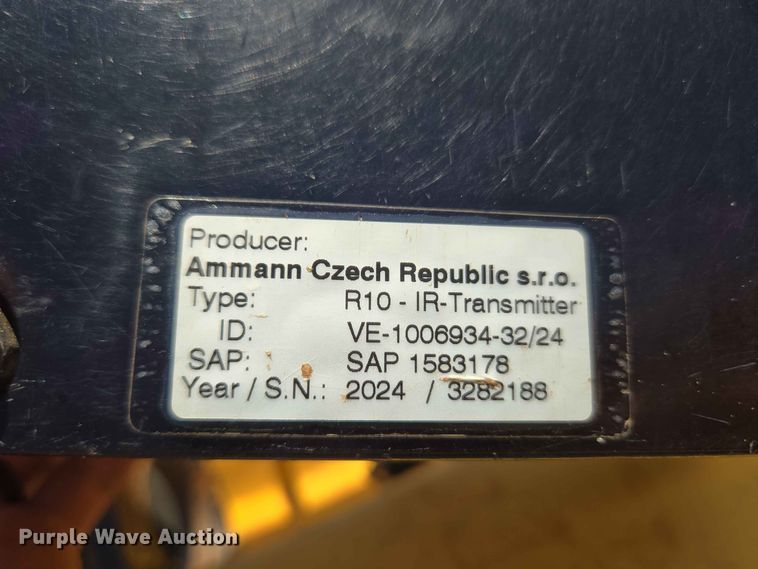 image for item EW8577 2018 AMMANN RAMMEX 1575 trench compactor