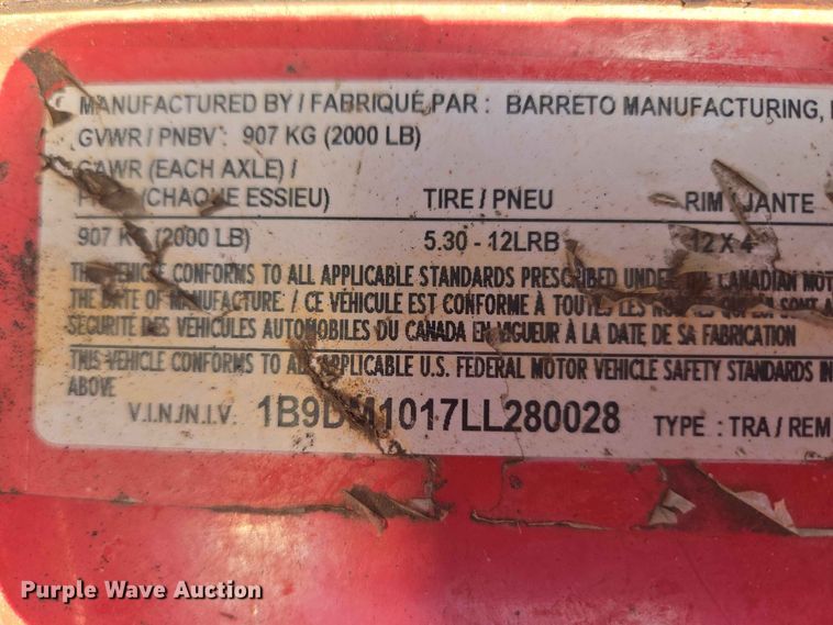 image for item EW8579 2020 BERRETO 3107C wood chipper