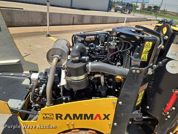 image for item EW8580 2018 AMMANN RAMMAX 1575 trench compactor