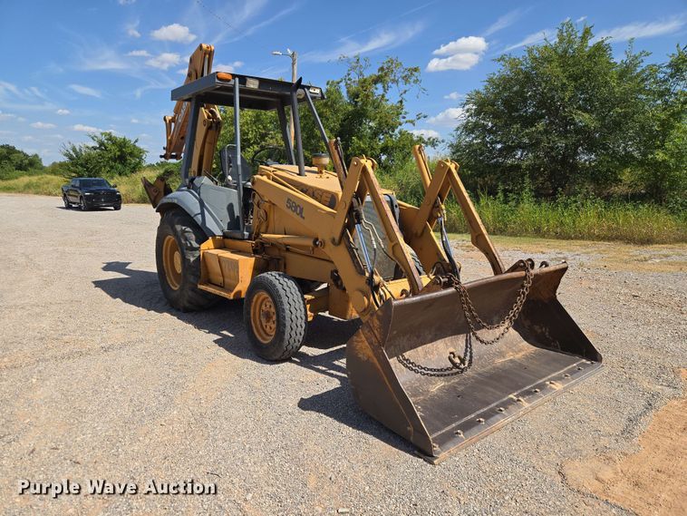 image for item EW8604 1995 Case 580L backhoe