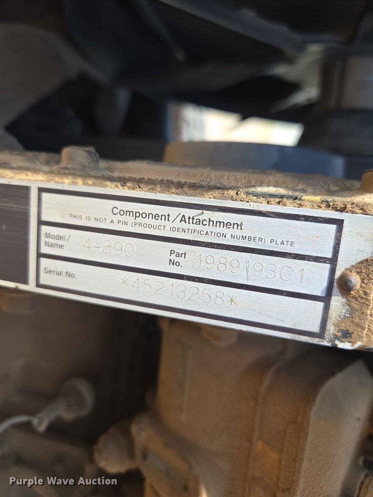 image for item EW8604 1995 Case 580L backhoe