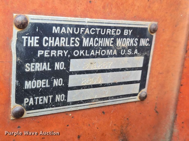image for item EW8609 1980 Ditch Witch 2300 trencher