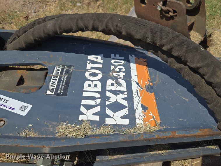 image for item EW8615 Kubota KXB450F breaker
