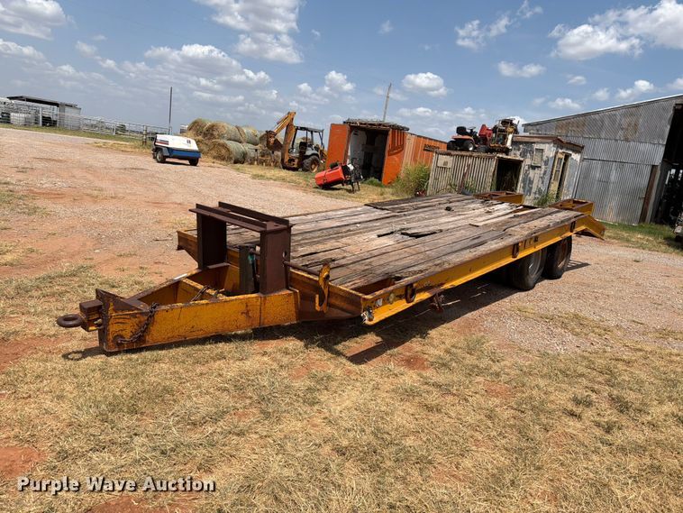 2015 Belshe equipment trailer