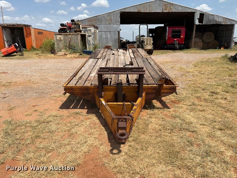 image for item EW8634 2015 Belshe equipment trailer