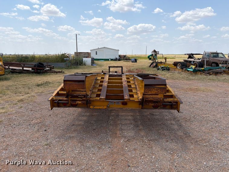 image for item EW8634 2015 Belshe equipment trailer