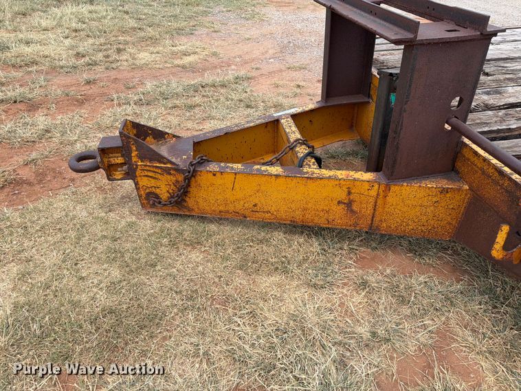image for item EW8634 2015 Belshe equipment trailer