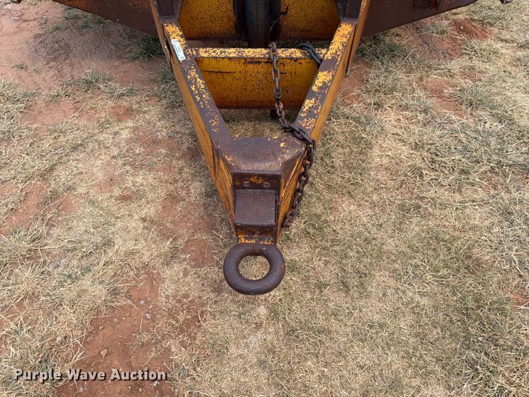 image for item EW8634 2015 Belshe equipment trailer
