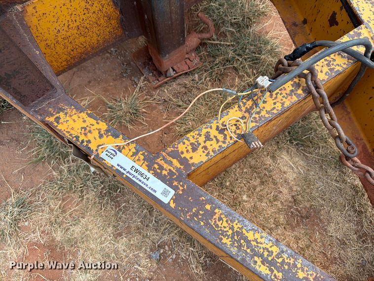 image for item EW8634 2015 Belshe equipment trailer