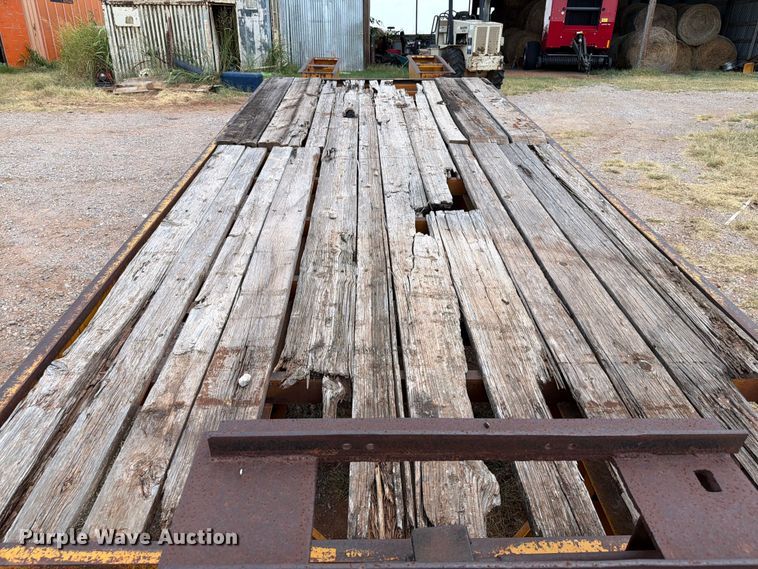 image for item EW8634 2015 Belshe equipment trailer