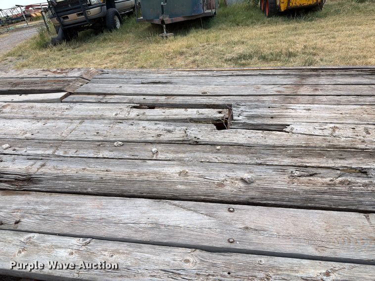 image for item EW8634 2015 Belshe equipment trailer
