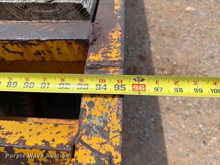 image for item EW8634 2015 Belshe equipment trailer
