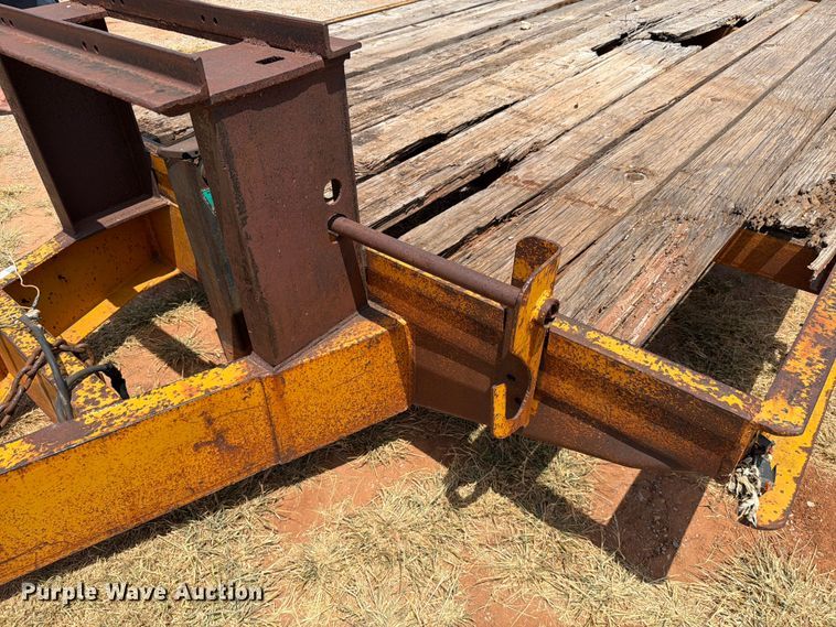 image for item EW8634 2015 Belshe equipment trailer