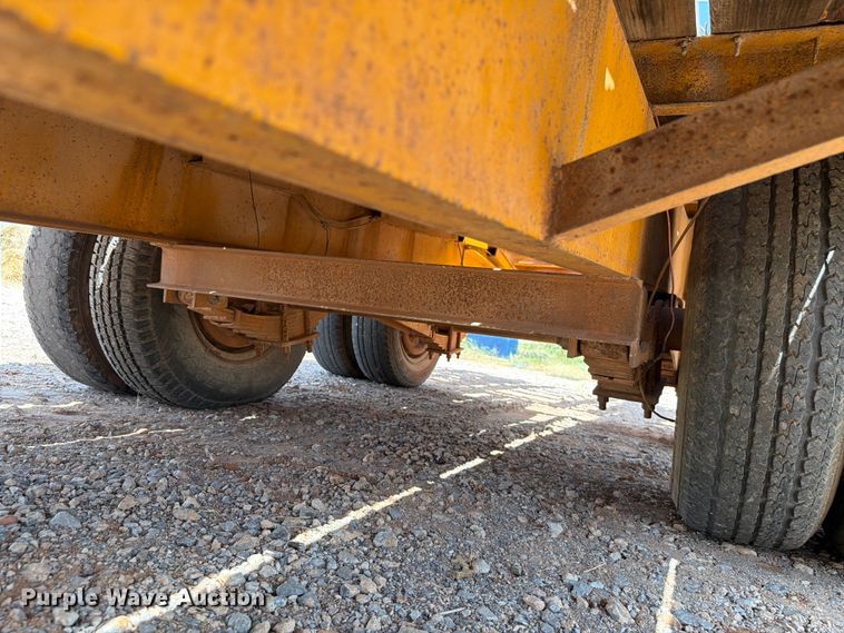 image for item EW8634 2015 Belshe equipment trailer