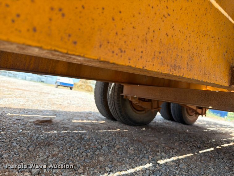 image for item EW8634 2015 Belshe equipment trailer