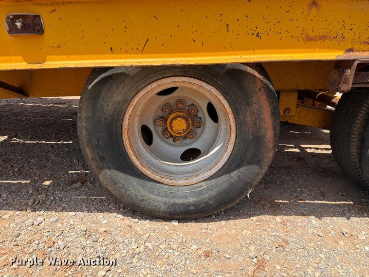 image for item EW8634 2015 Belshe equipment trailer