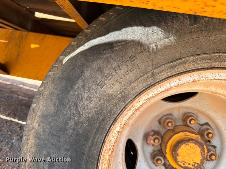 image for item EW8634 2015 Belshe equipment trailer