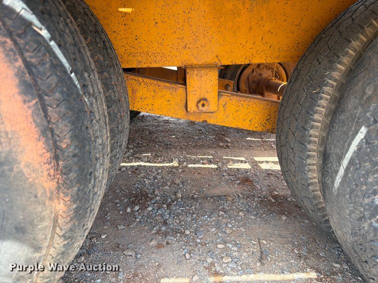 image for item EW8634 2015 Belshe equipment trailer