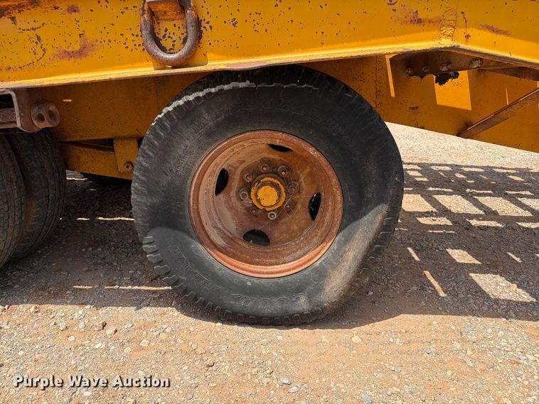 image for item EW8634 2015 Belshe equipment trailer