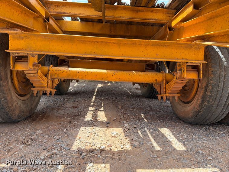 image for item EW8634 2015 Belshe equipment trailer