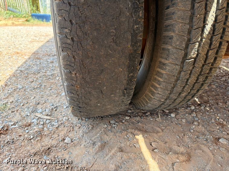 image for item EW8634 2015 Belshe equipment trailer