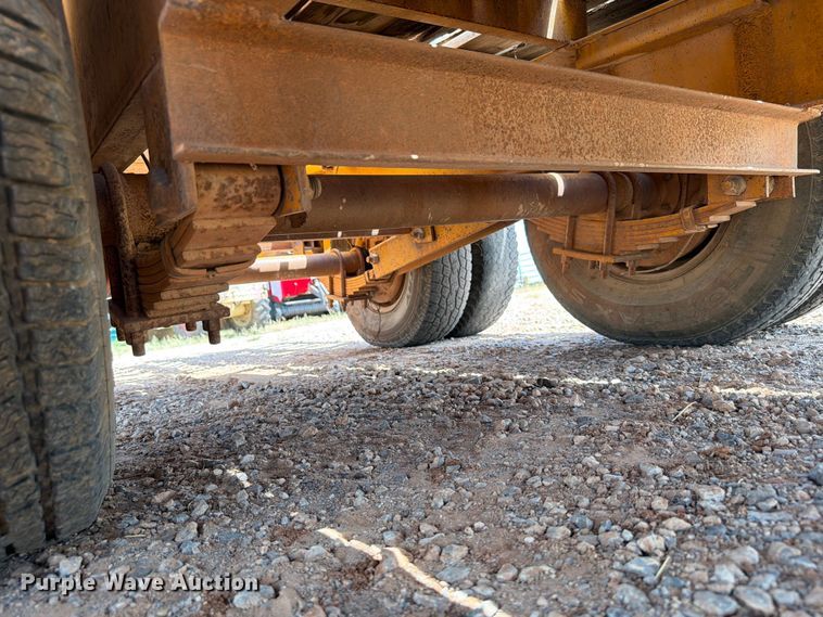 image for item EW8634 2015 Belshe equipment trailer