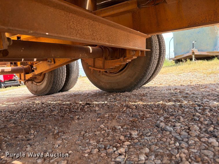 image for item EW8634 2015 Belshe equipment trailer