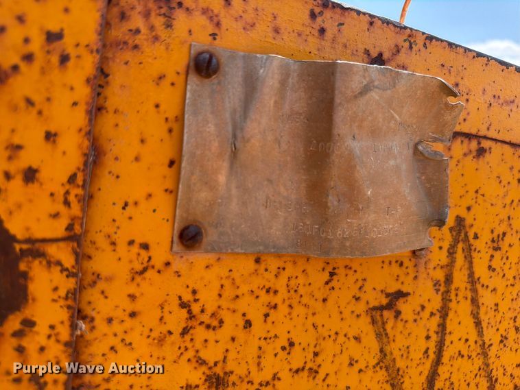 image for item EW8634 2015 Belshe equipment trailer