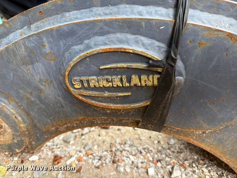 image for item EX2557 Strickland excavator hydraulic thumb
