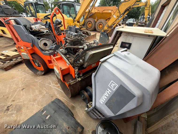 image for item EX2558 2018 Hamm HD12VV double drum vibratory roller