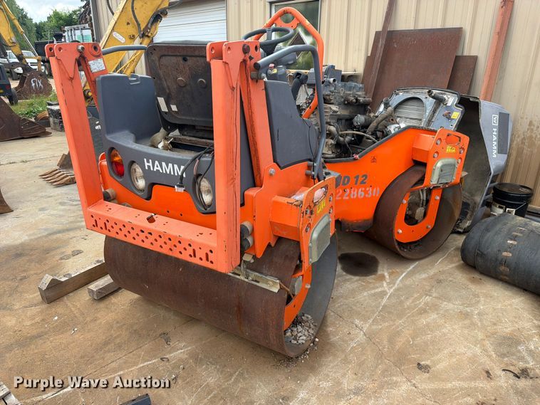 image for item EX2558 2018 Hamm HD12VV double drum vibratory roller