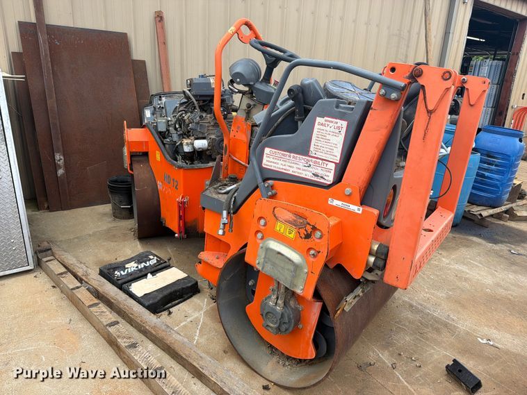 image for item EX2558 2018 Hamm HD12VV double drum vibratory roller